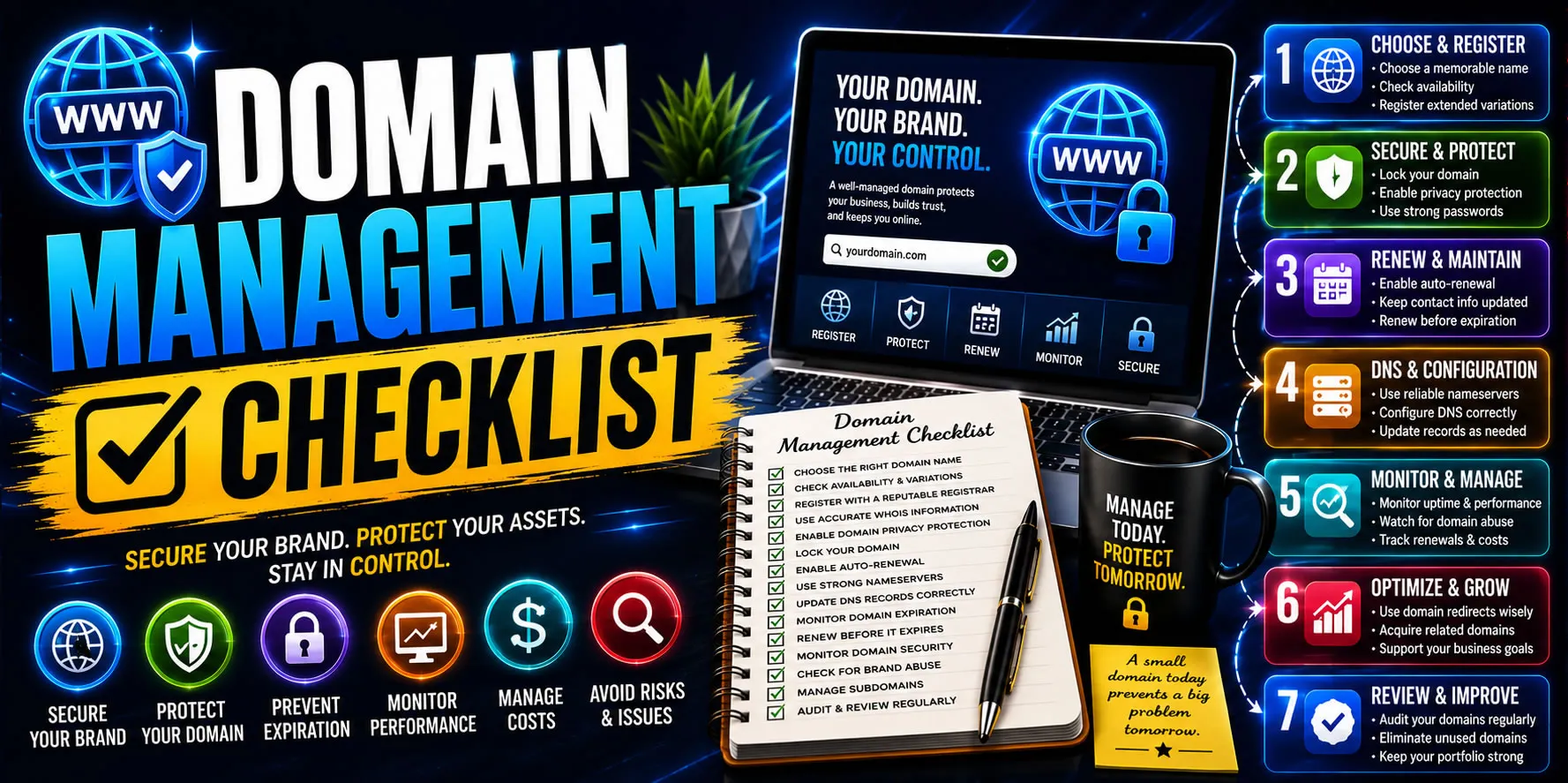 Domain Name Management Checklist