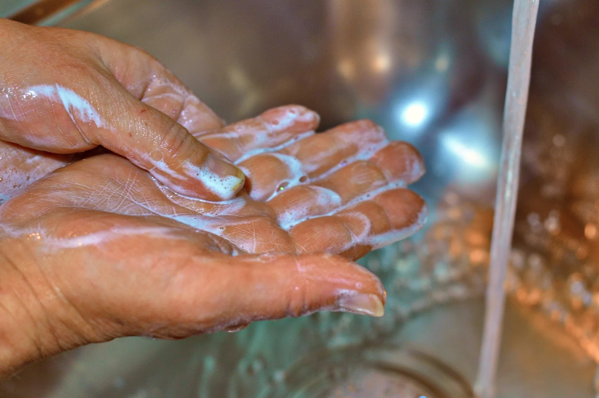 Handwashing helps fend off germs that cause disease.