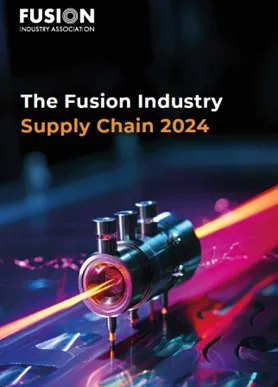 The Fusion Industry Supply Chain 2024, Fusion Industry Association, cover image