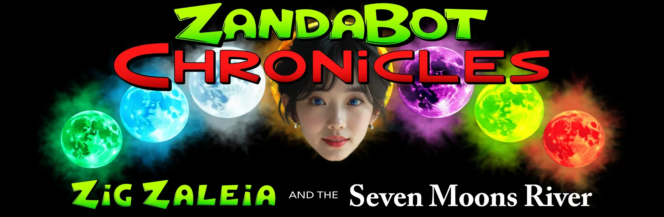 ZandaBot Chronicles Zig Zaleia and the Seven Moons River