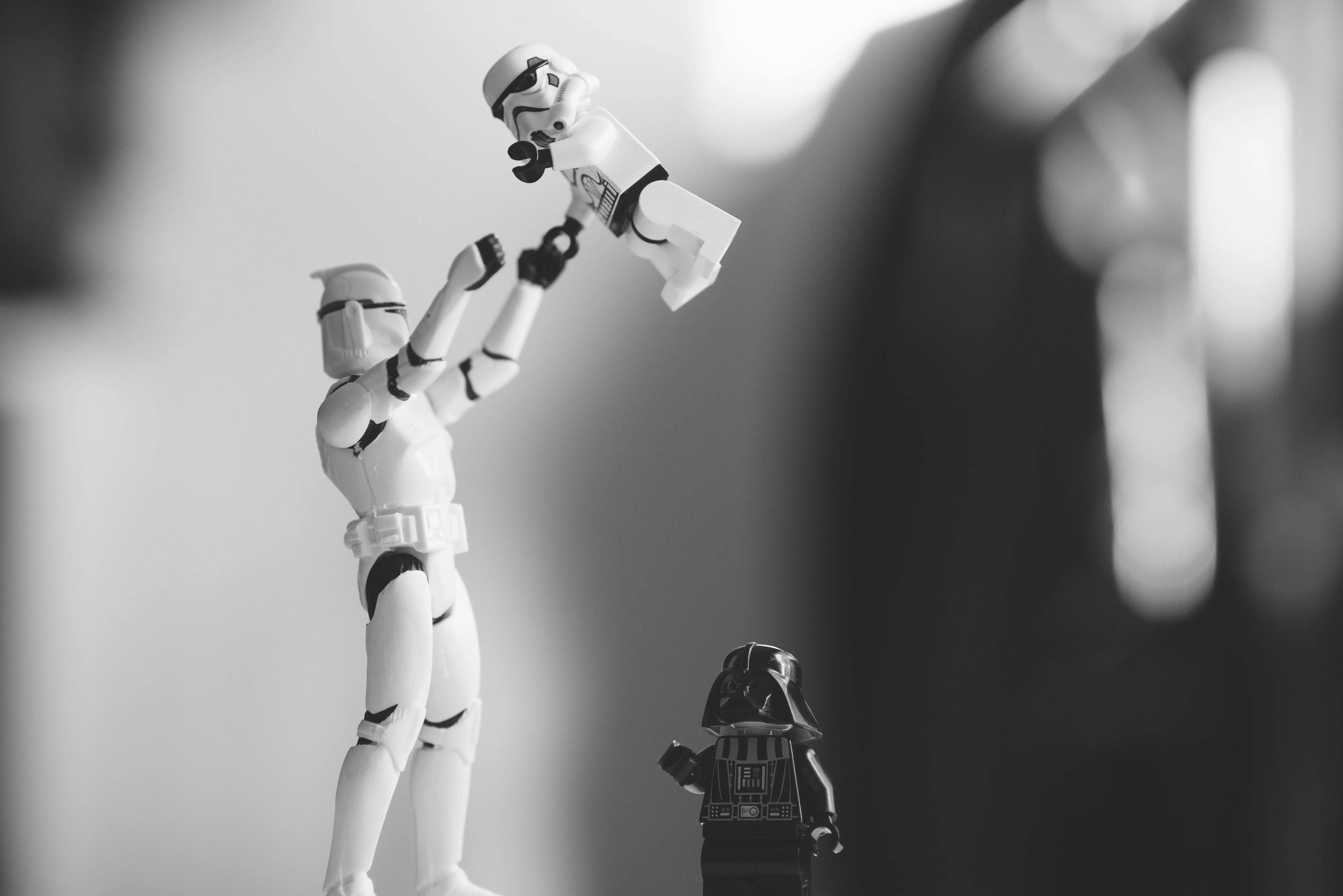 Even Star Wars Stormtroopers are involved in parenting