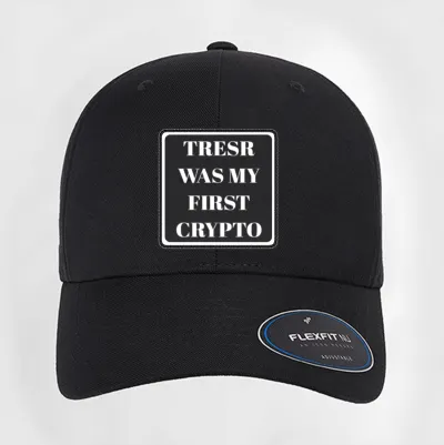 TRESR Was My First Crypto Curved Patch Hat
