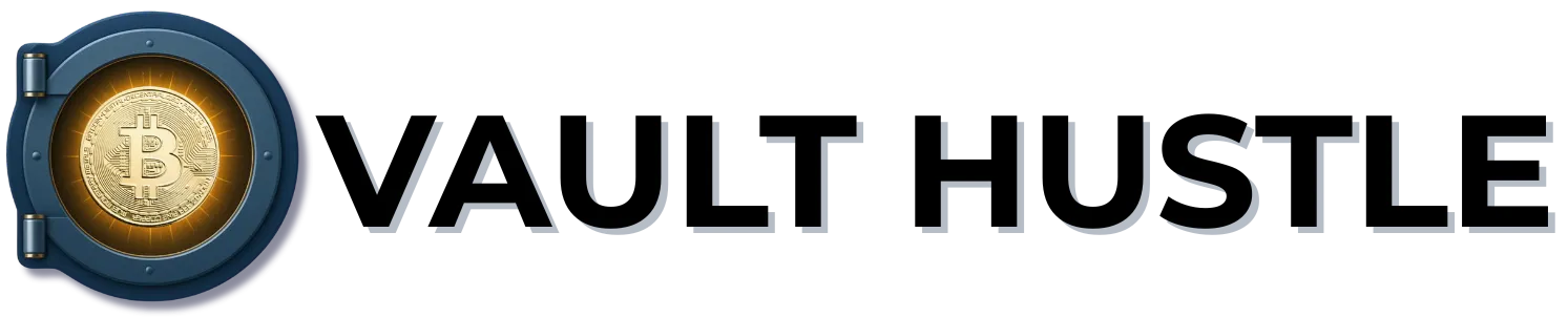 Vault Hustle Branded Logo