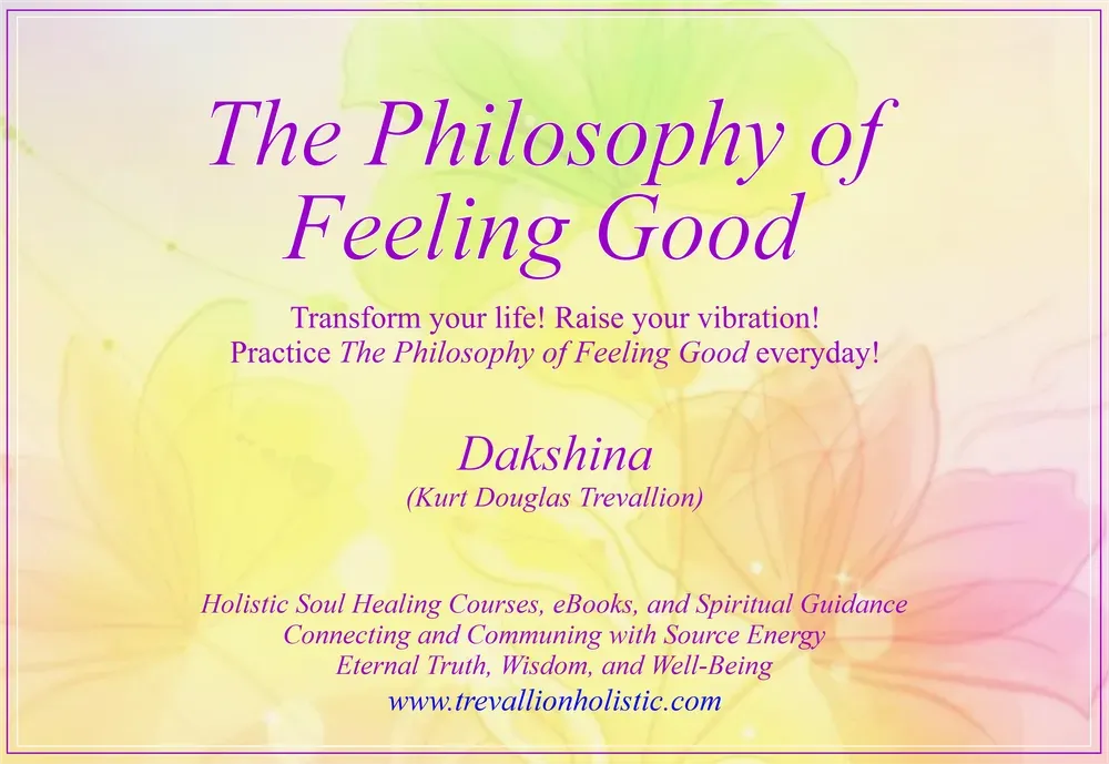 eBook Cover ~ The Philosophy of Feeling Good