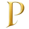Gold capital letter P representing Establish the Record in The Notice Club PAPER Blueprint.
