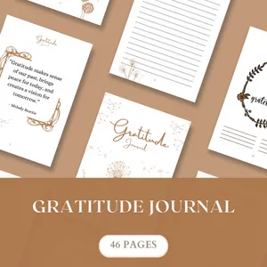 Healthy Living Journey gratitude journal