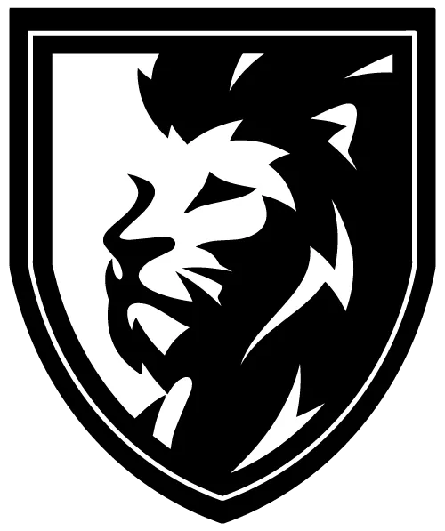 Lion in Shield Logo