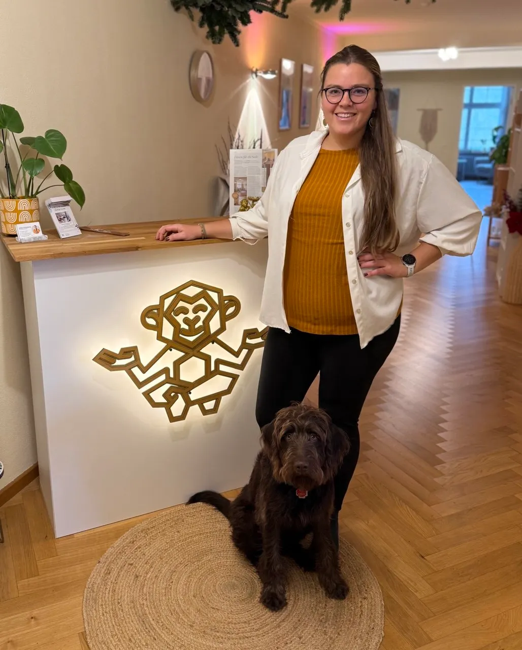 Therapiehund Marlo, Labradoodle