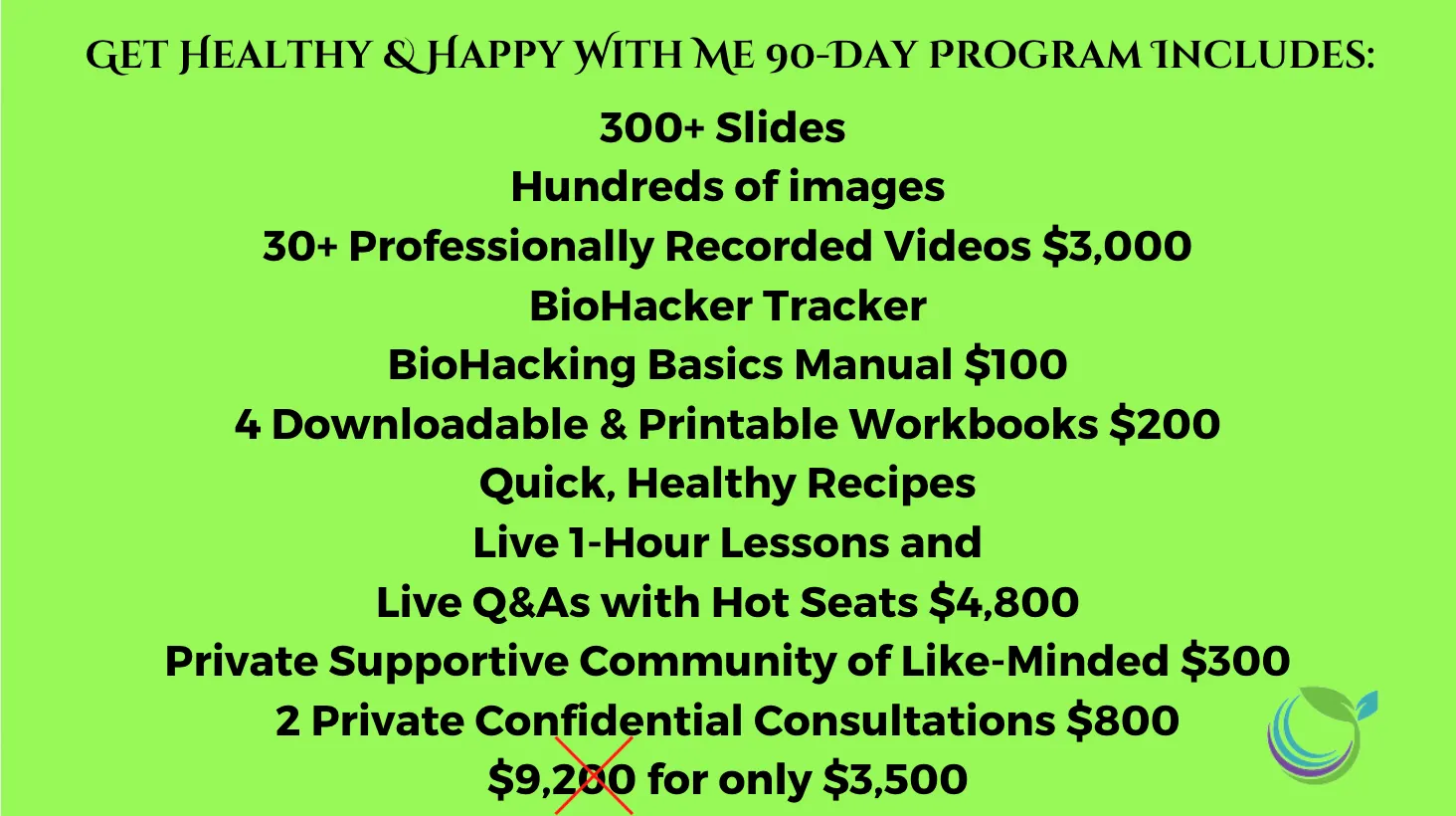 reclaim life journey package 