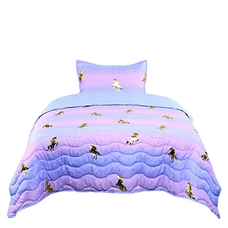 Unicorn Quilt Set