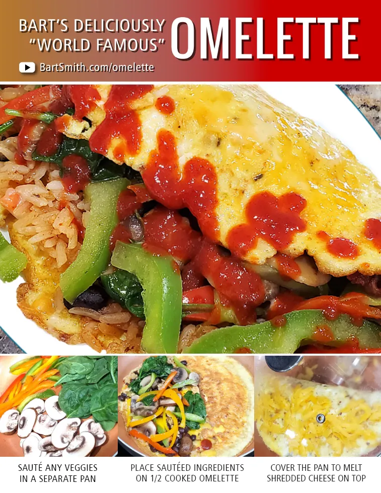 Bart Smith's Omelette Recipe Press Release
