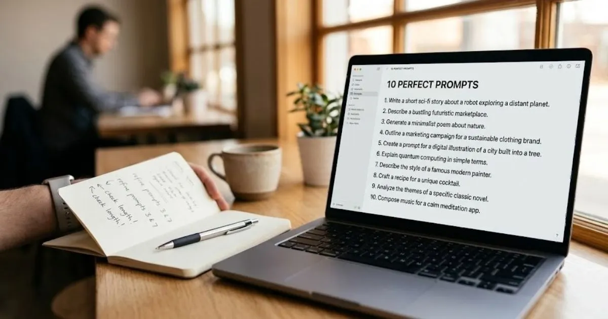 Perfect AI prompt examples for marketing copy.