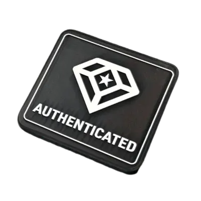 NFC Authenticated on all flat patch hat