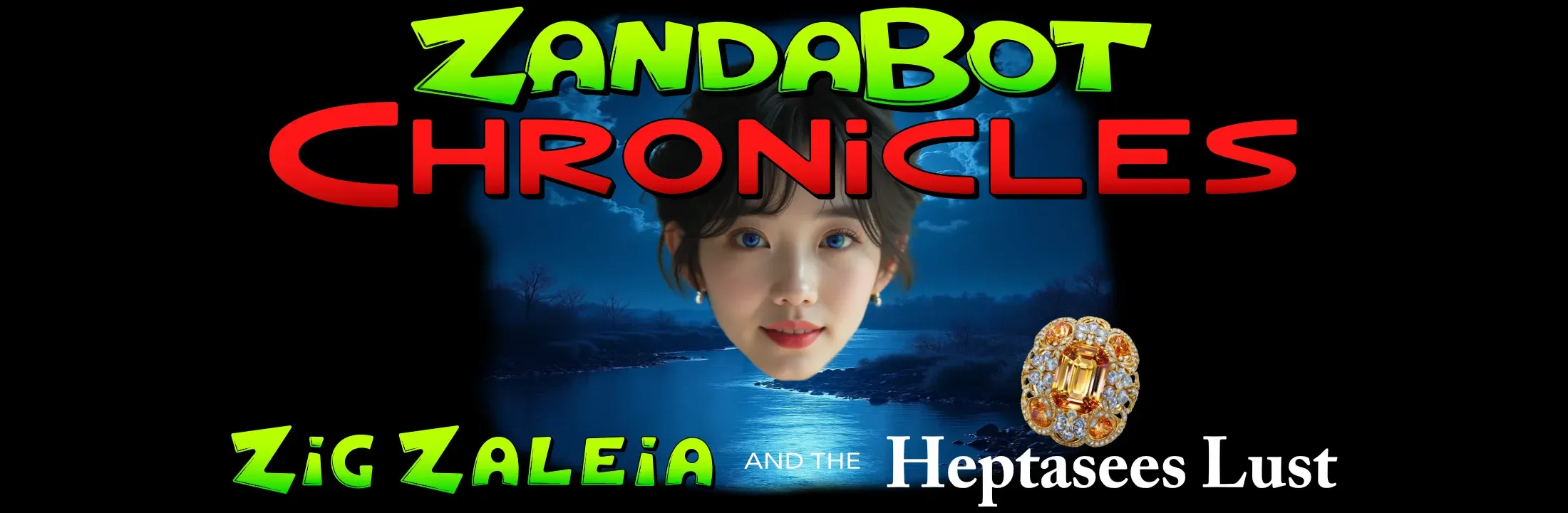 ZandaBot Chronicles Zig Zaleia and the Heptasees Lust