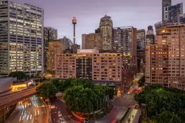 PARKROYAL Darling Harbour, Sydney Exterior Dusk
