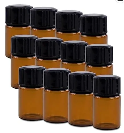 Amber glass bottles are best for storing your essential oils