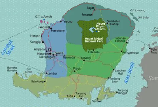 FUF Lombok Donation Map