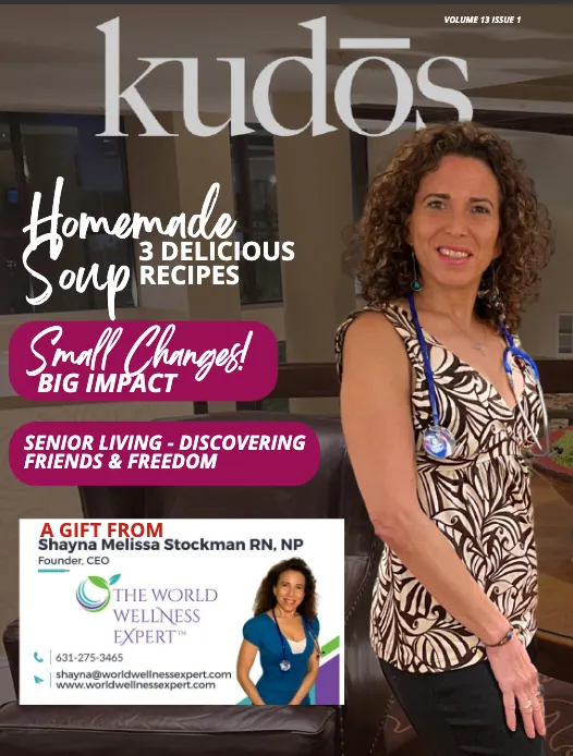 kudos magazine featured Shayna