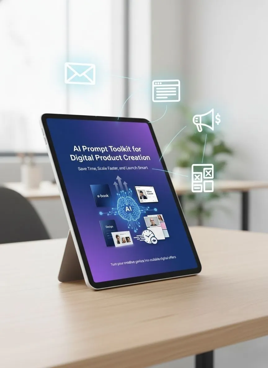 AI Prompt Toolkit Digital Product Creation mockup
