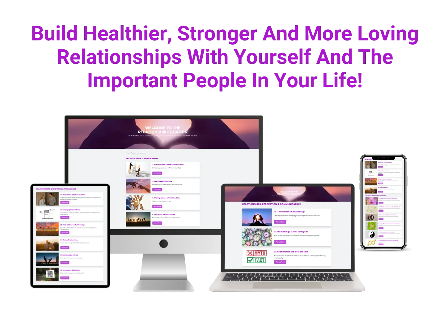 The Relationship Equation Course