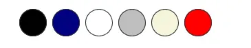 T-shirt colour options