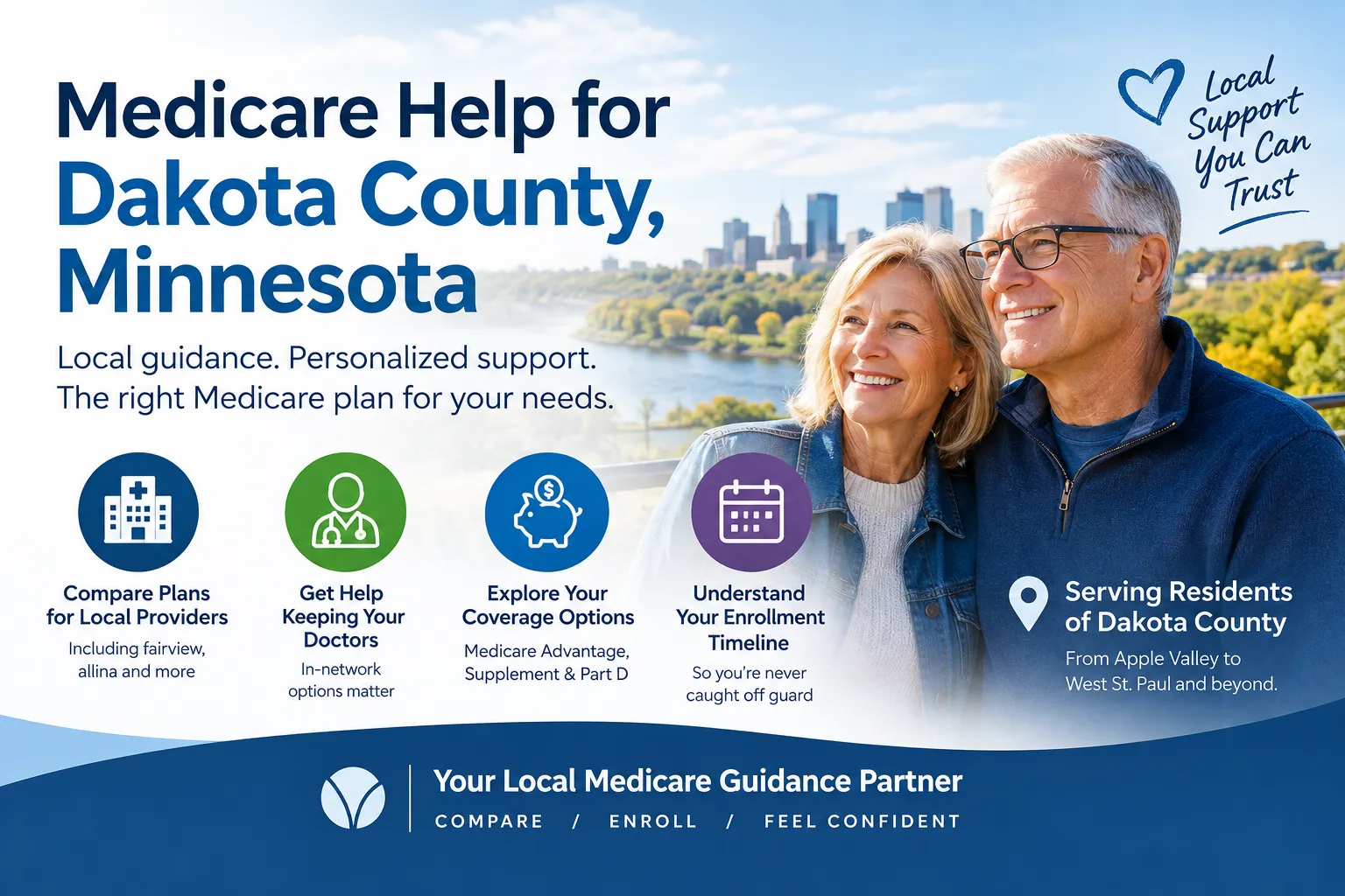 Medicare Help in Dakota County, MN