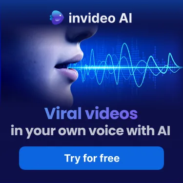 Invideo Clone Your Voice with AI