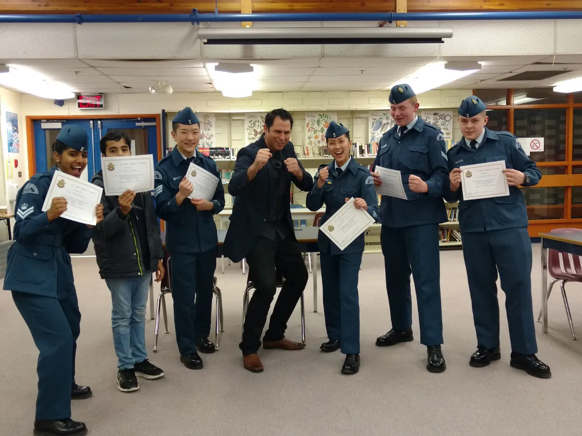 Speaker training vancouver  Air Cadets