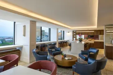 Sheraton Philadelphia University City Hotel Club Lounge