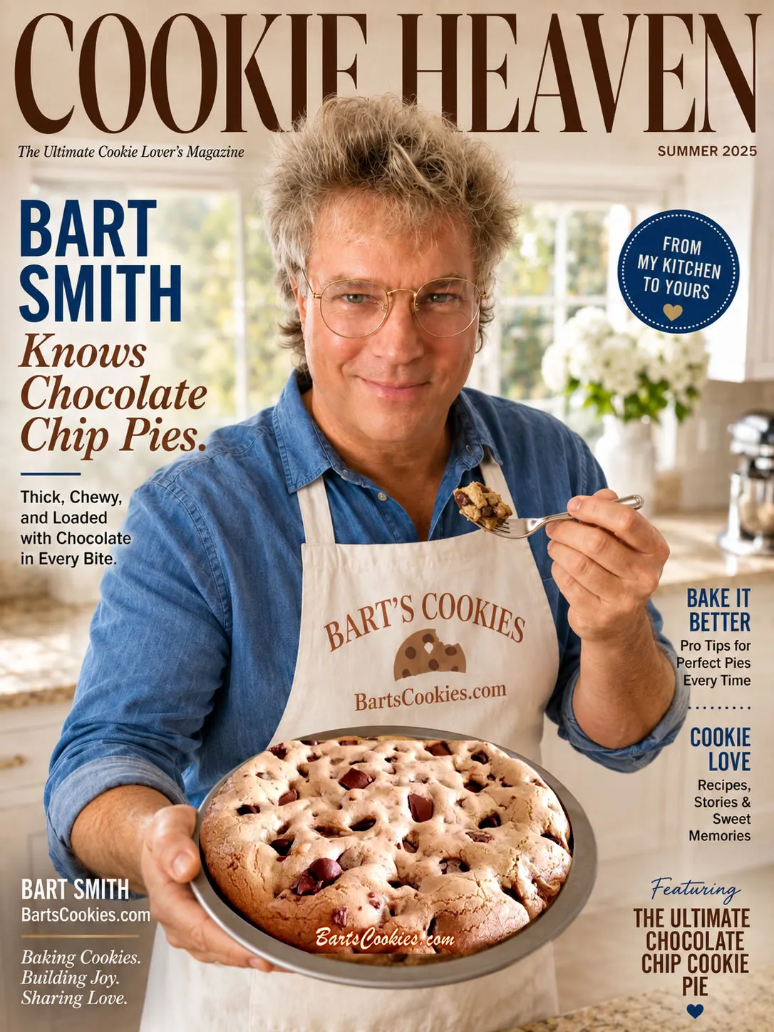 Bart Smith Knows Chocolate Chip Cookie Pies