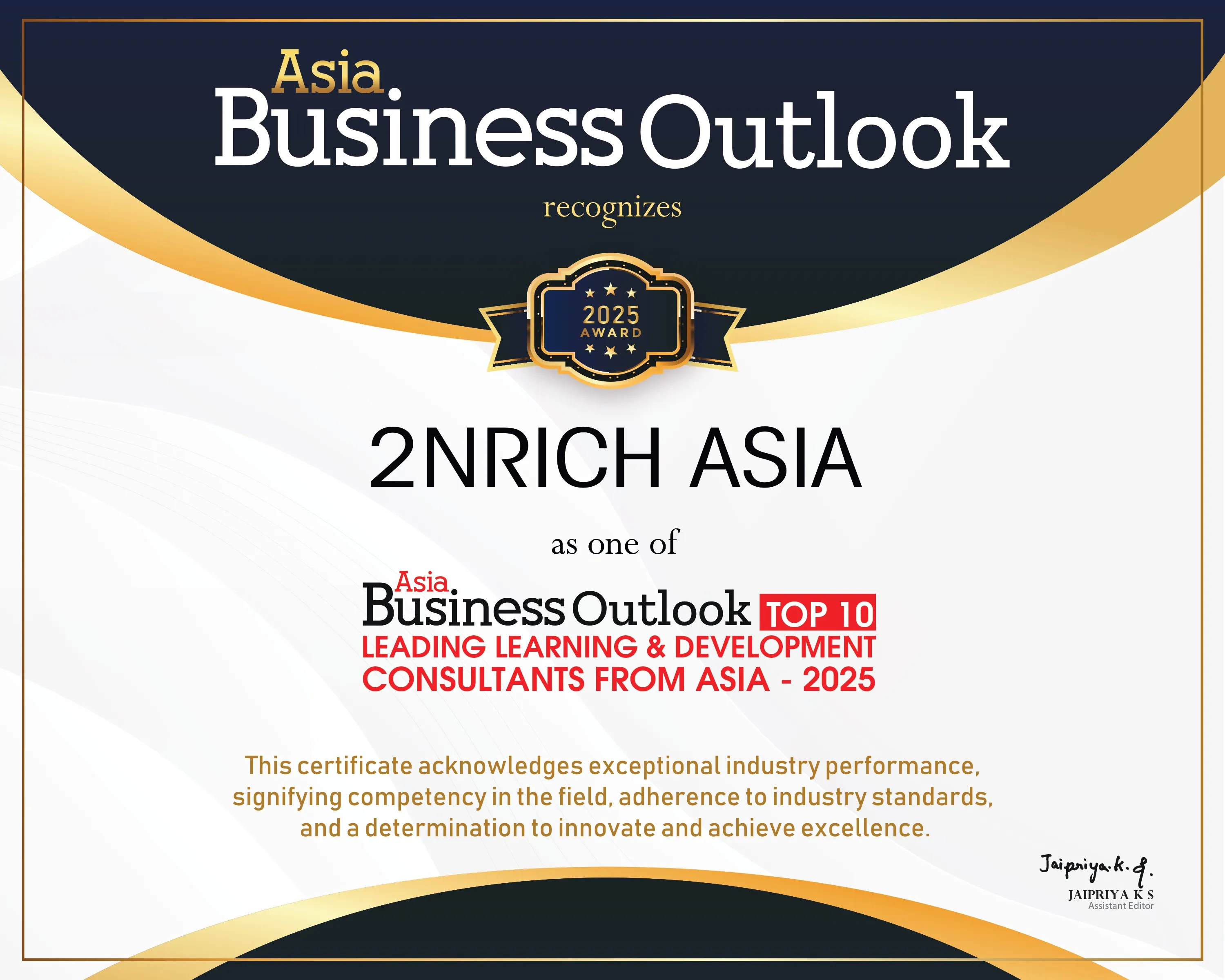Asia Business Outlook