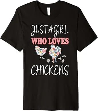 Just a girl who loves chickens