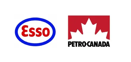 Company Logo for Esso and Petro Canada