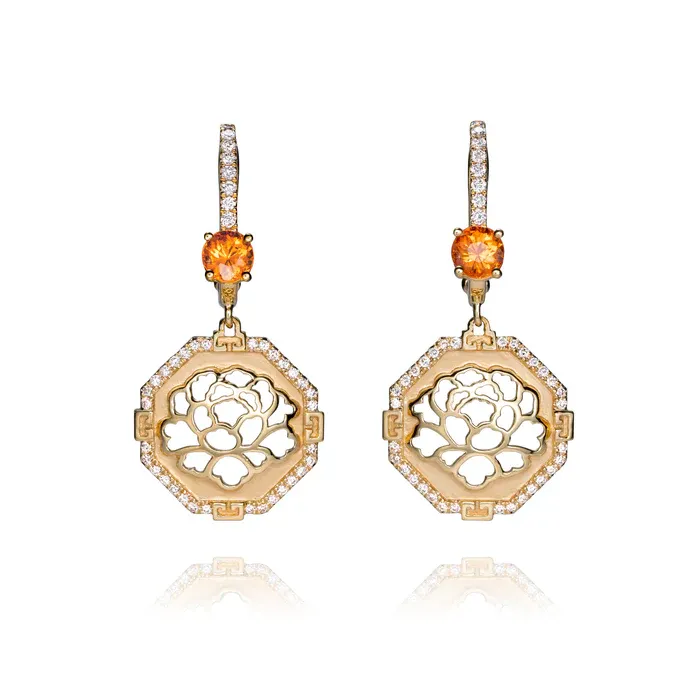 Shen Yun Collections' earrings about Bagua