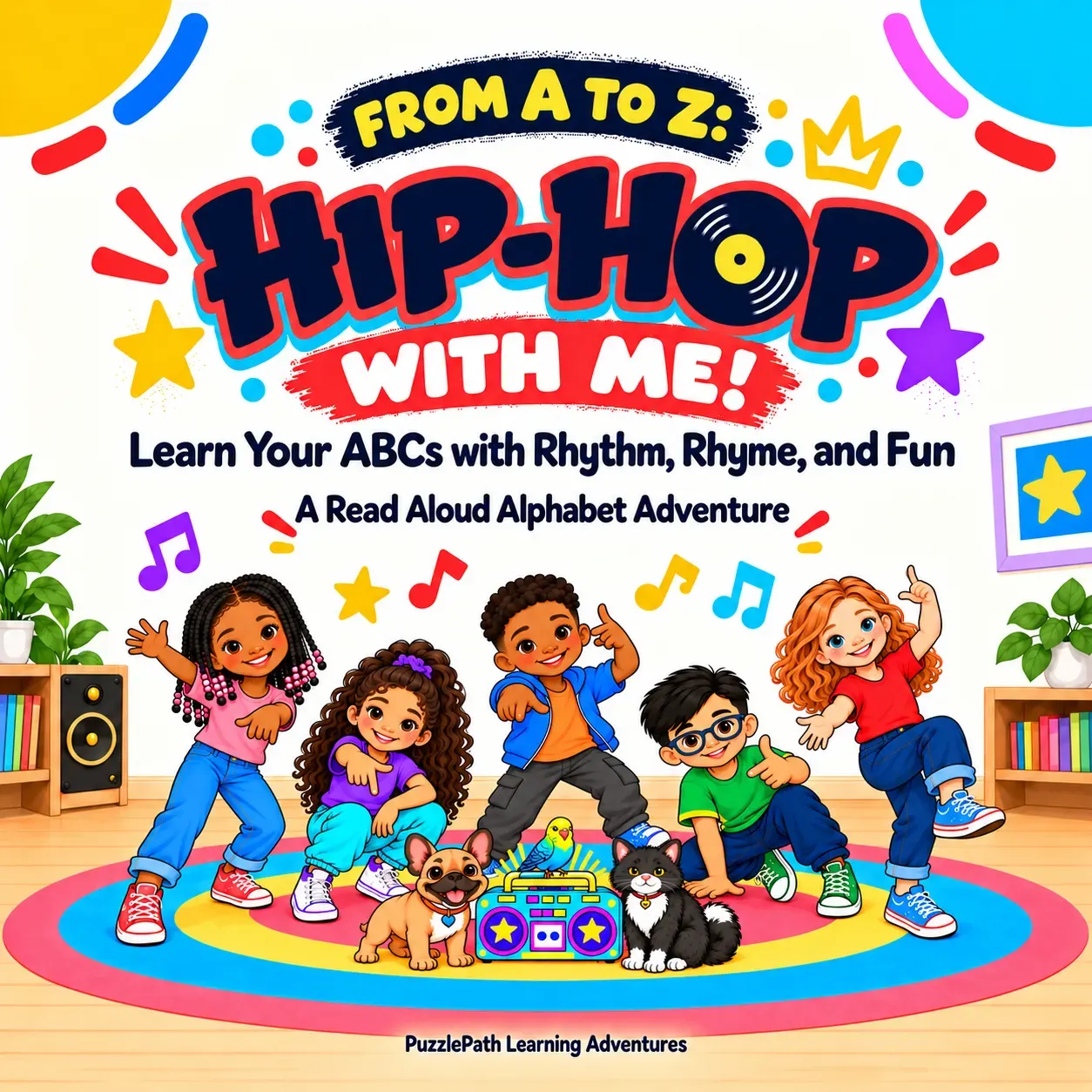 From A to Z Hip Hop With Me!: Learn Your ABC's with Rhythm, Rhyme, and Fun cover