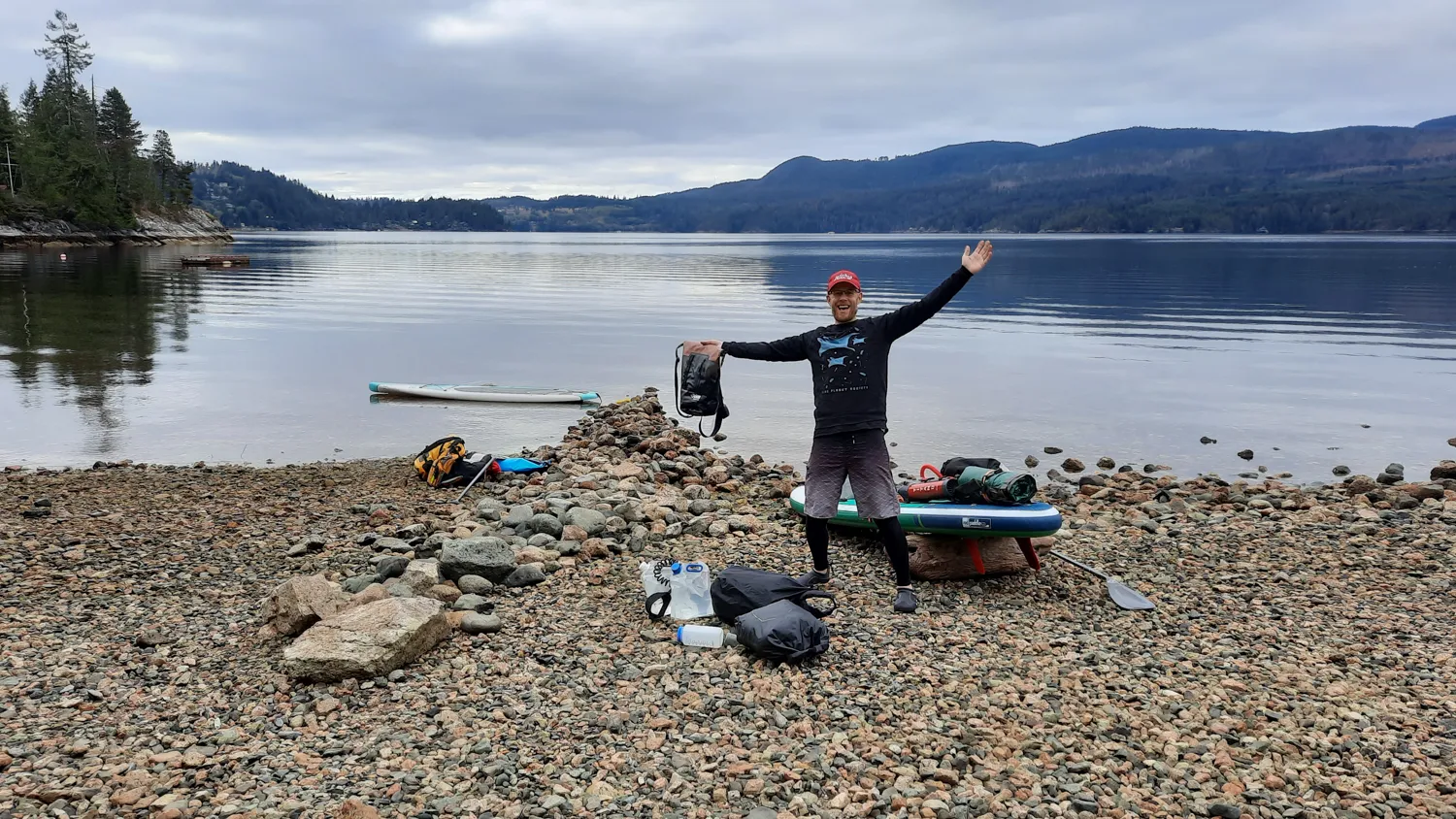 Day and overnight touring on your SUP in Vancouver and Lower Mainland BC