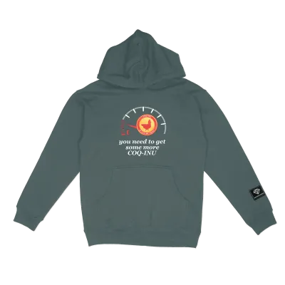 Get Some More COQ-INU dark hoodie