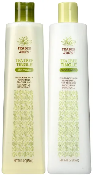 Trader Joe’s Tea Tree Tingle Shampoo & Conditioner