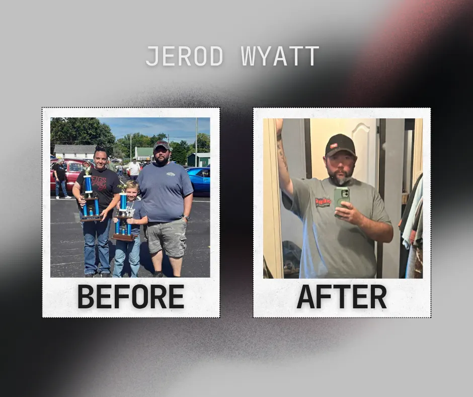 Jerod Wyatt Before and After Transformation