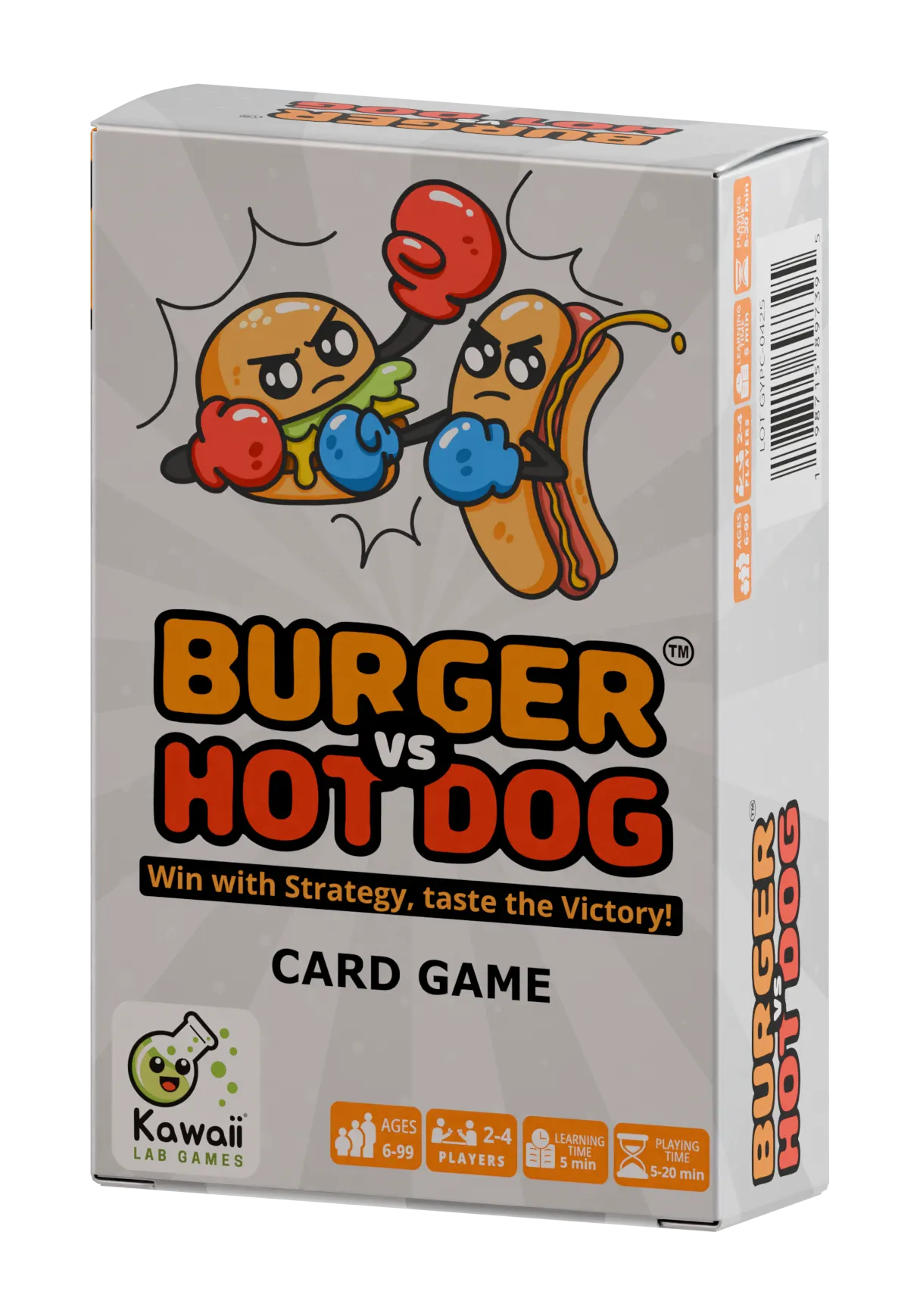 Burger Vs Hot Dog - Family Card Games