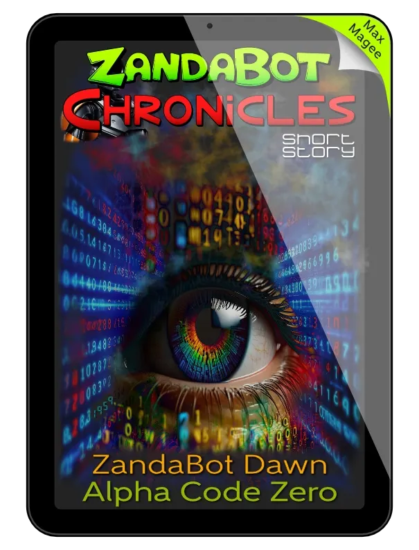 ZandaBot Chronicles ZandaBot Dawn Alpha Code Zero