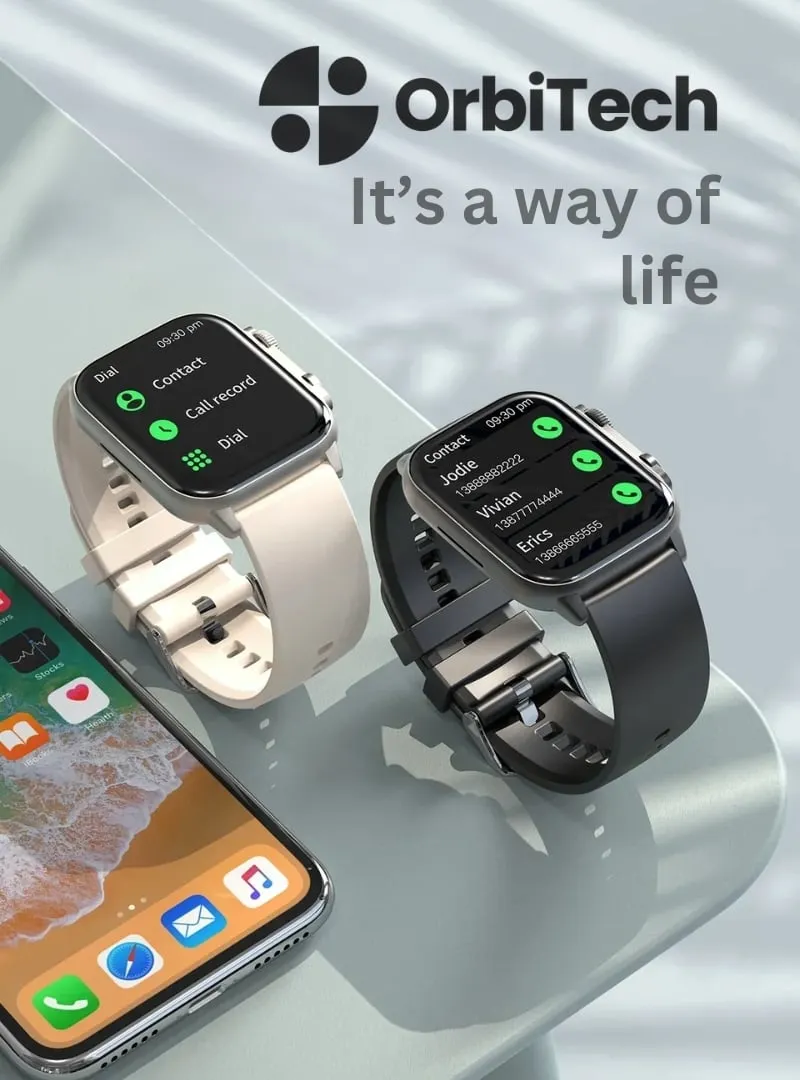 orbitech smart watch lifestyle image