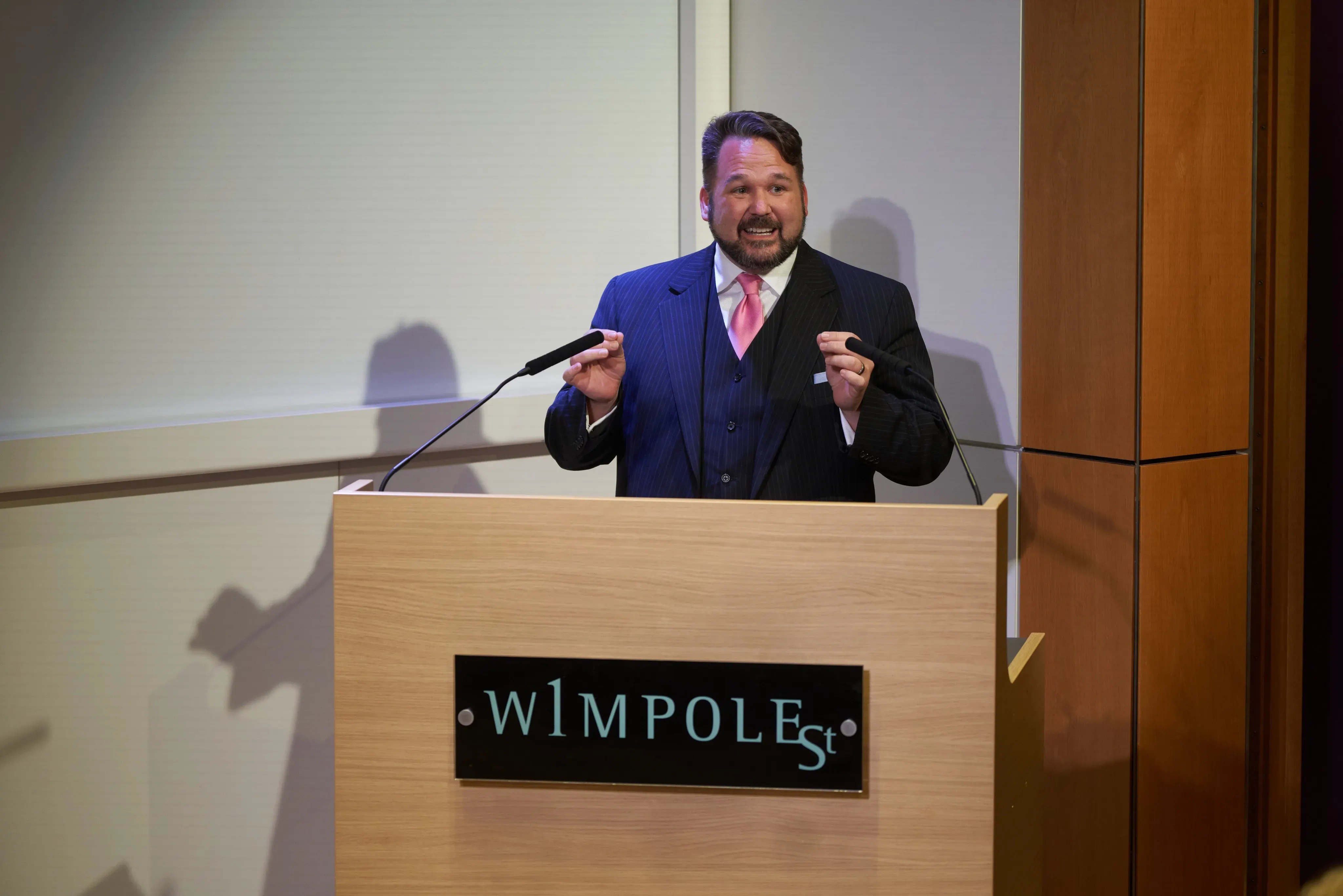 Eric Couch at the Royal Society of Medicine