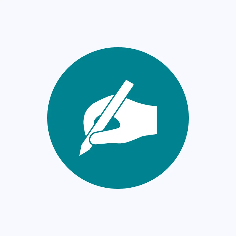Writing Image Icon 1