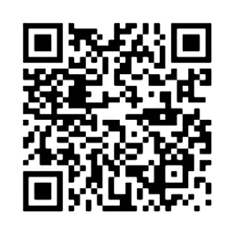A black and white photo of a qr code depicting 