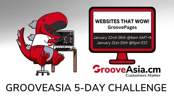 GrooveAsia 5 day Challenge graphic