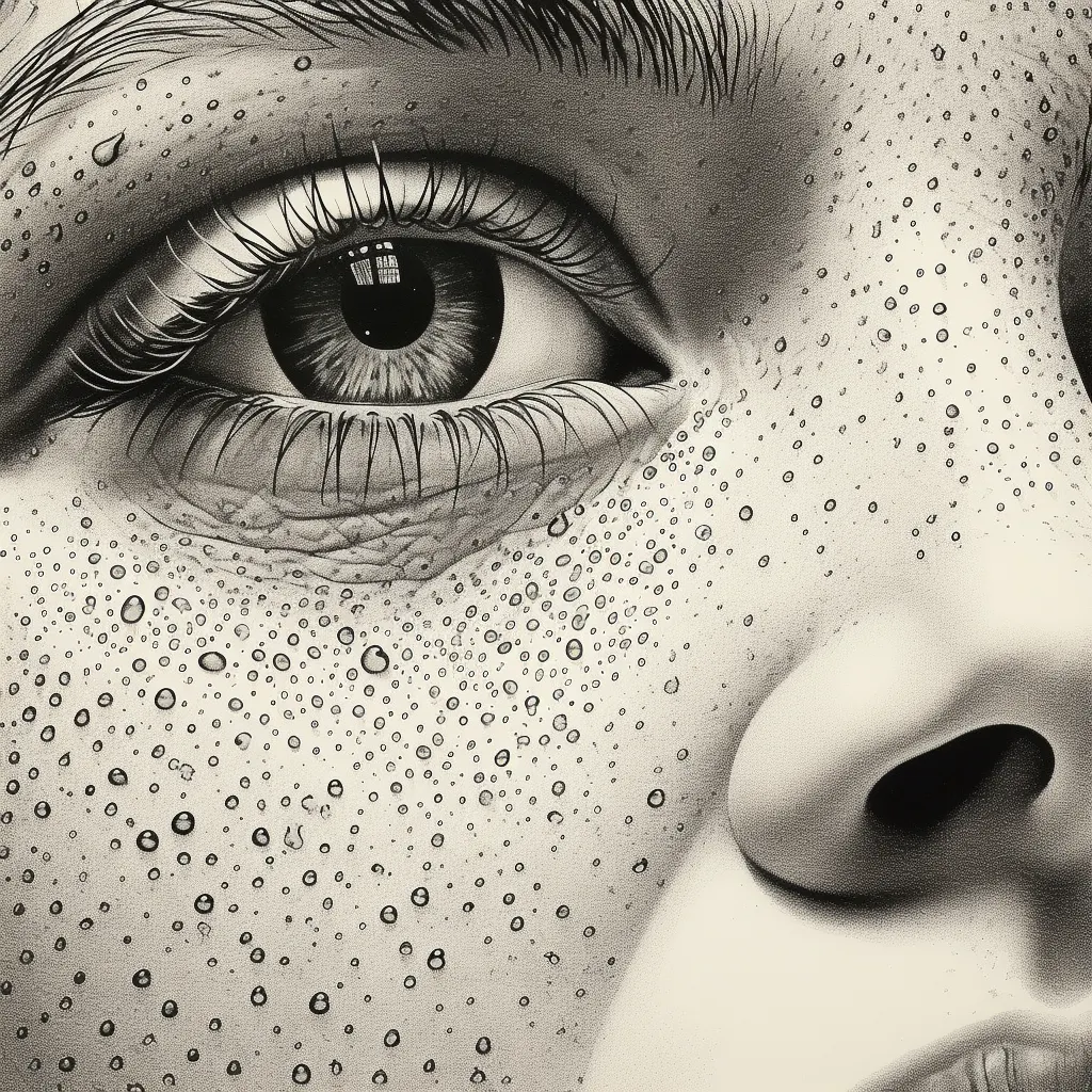 Stippling: Create Images Using Small, Precise Dots, Promoting a Methodical and Calming Approach