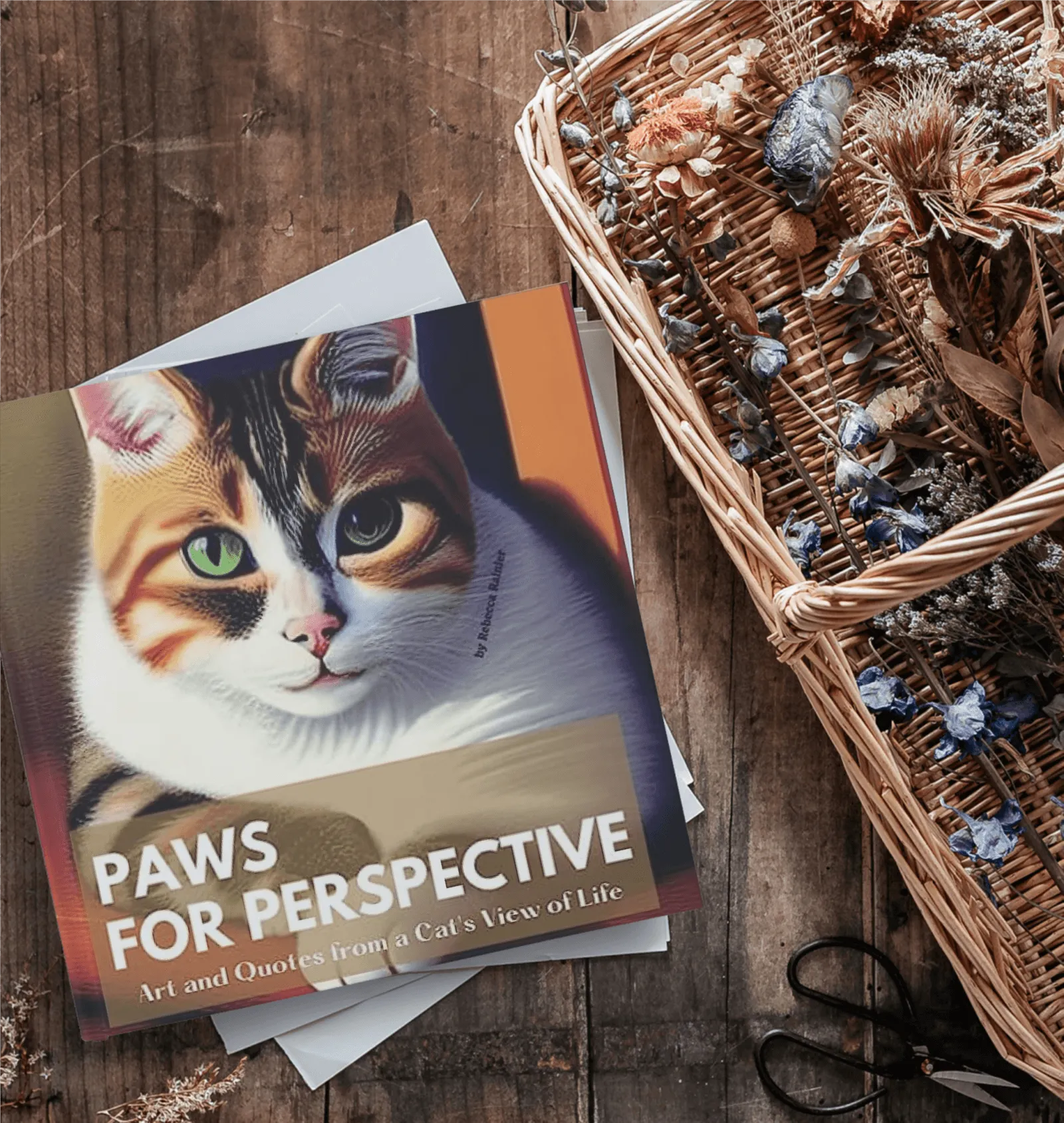 paws for perspective - funny cat coffee table book