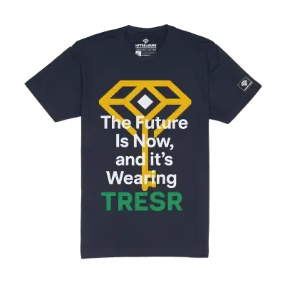  The Future is Now and it's Wearing TRESR Dark T-shirt