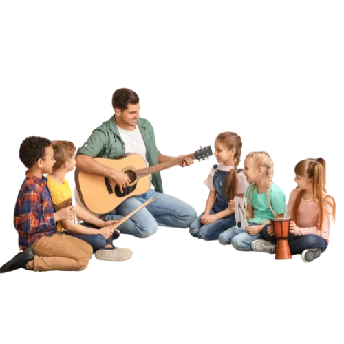 Playing music with children